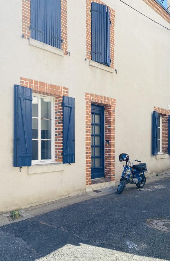 La Maison Bleue Villefranche-sur-Cher エクステリア 写真